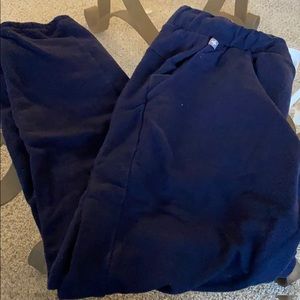 Figs navy jogger sweat pants